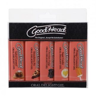 Goodhead Dessert Oral Delight Gel - Asst. Flavors Pack Of 5
